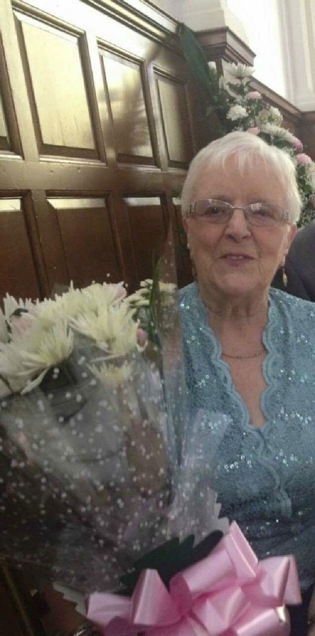 Bức ảnh bà Ida đăng lên trang cá nhân. (Ảnh: dailyrecord)