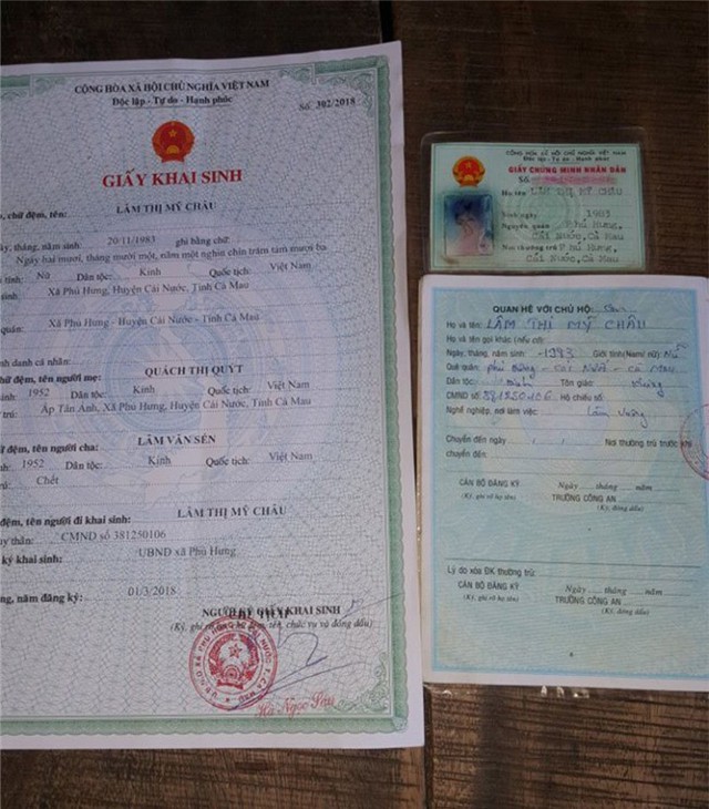 Suốt 35 năm qua, giấy tờ tuỳ thân của anh Châu đều ghi giới tính nữ