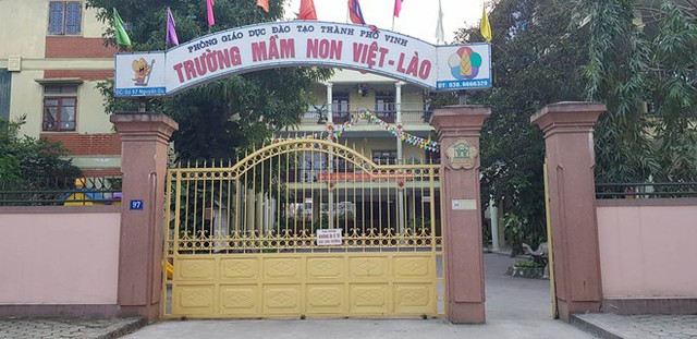 Trường Mầm non Việt - Lào. Ảnh: P.H.