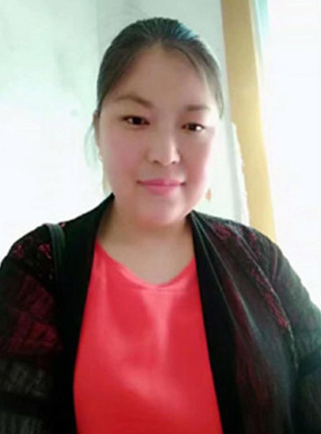 Cô Song trước khi bị tấn công.