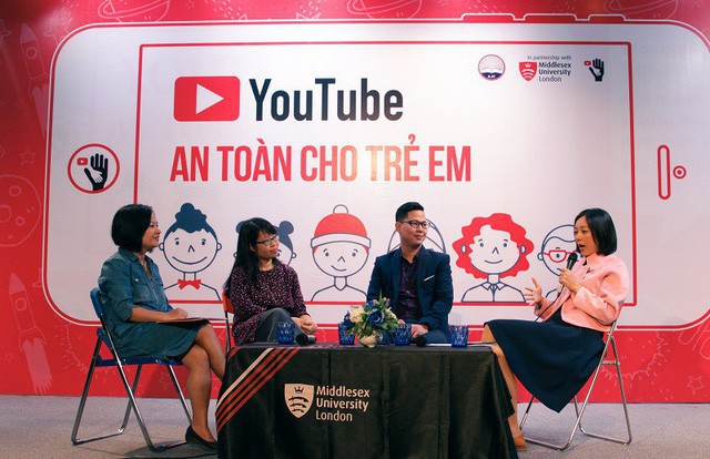 Các chuyên gia tham gia thảo luận về chủ đề “Youtube an toàn cho trẻ”