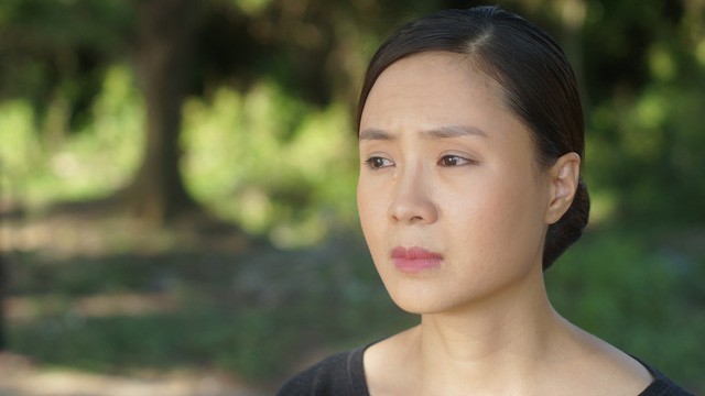 Tạo hình nhân vật Dung của Hồng Diễm trong phần 2 của phim do NSƯT Trọng Trinh - Tiến Huy đạo diễn.