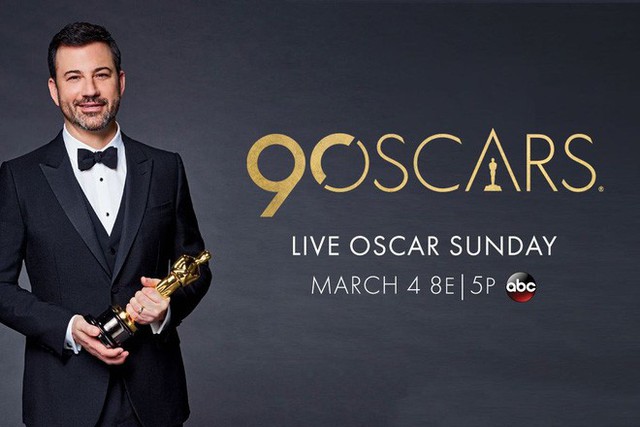 Jimmy Kimmels sẽ l&agrave; người cầm trịch Lễ trao giải Oscar 2018 được tổ chức lần thứ 90 tại nh&agrave; h&aacute;t Dolby, Hollywood.