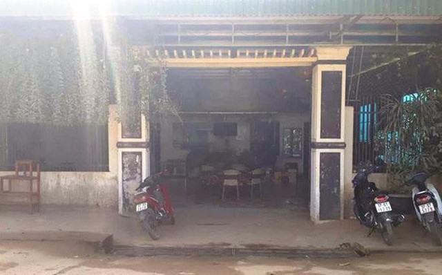 Hiện trường xảy ra vụ án