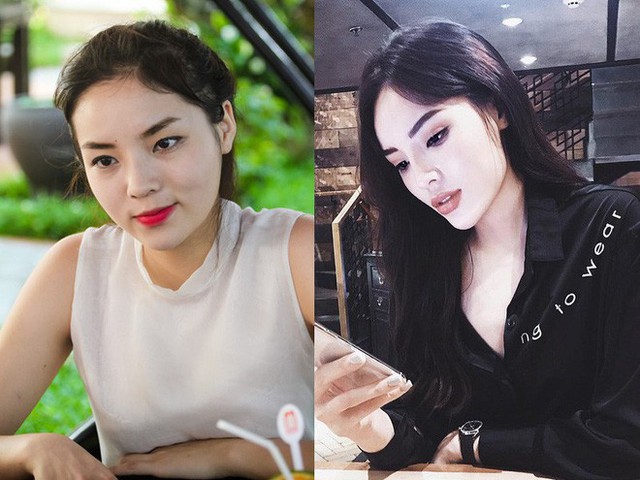 Ngay cả trang điểm thường ngày thì Kỳ Duyên cũng chuộng lối make up đậm nét khiến người hâm mộ khó lòng nhận ra.