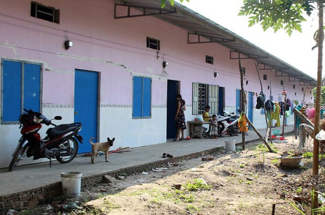 
Khu nhà trọ xảy ra vụ việc. Ảnh: B.H.
