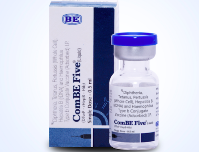 Vaccine ComBE Five sẽ thay thế vaccine Quivaxem từ tháng 6-7/2018.