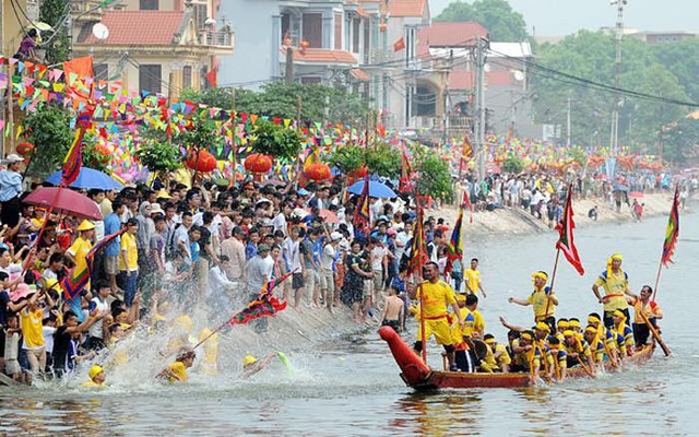 
Bơi Đăm là lễ hội truyền thống ở phường Tây Tựu (quận Bắc Từ Liêm, Hà Nội)
