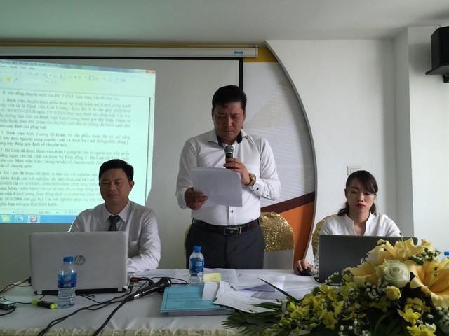 Ông Phạm Thanh Sơn, đại diện phát ngôn của Bệnh viện Thẩm mỹ Kim Cương nói viện thiệt hại 21 tỷ sau vụ lùm xùm này.