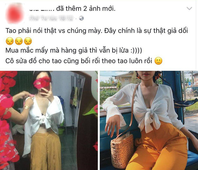 
Thêm một thảm họa mua hàng online khiến chị em nghẹn ngào.
