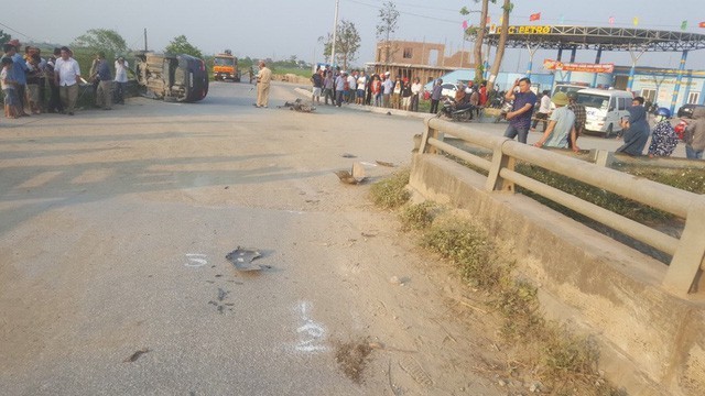 Vụ tai nạn xảy ra tại ngã tư giao nhau giữa Quốc lộ 8B với đường Lê Xuân Đào, thuộc địa bàn xã Hưng Thắng, huyện Hưng Nguyên.