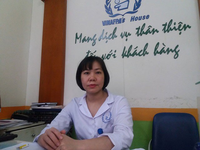 BSCKI Cao Thị Hồng Chi, Giám đốc Trung tâm Sức khỏe sinh sản - Sức khỏe Cộng đồng thuộc Hội KHHGĐ Việt Nam