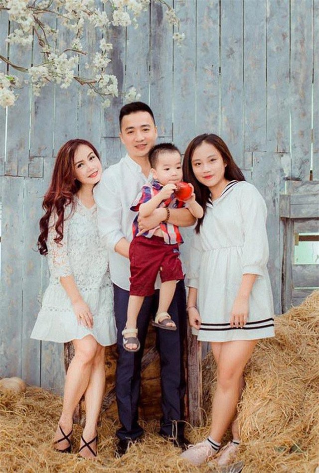 Gia đ&igrave;nh hạnh ph&uacute;c của Ho&agrave;ng Yến.