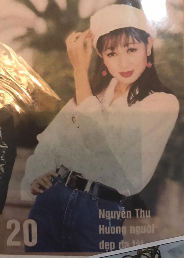 Nguyễn Thu Hương đăng quang Hoa khôi thể thao năm 1995