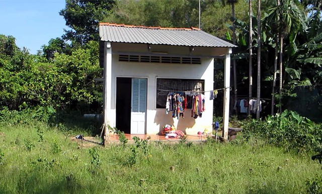 Căn nhà của nghi phạm. Ảnh: Vietnamnet