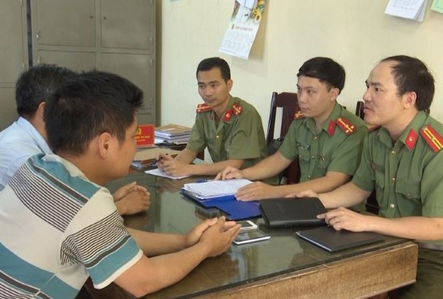 Hai đối tượng Chung và Dũng vào huyện Yên Định hoạt động trái phép để lôi cuốn người dân tham gia