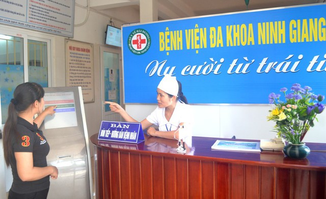
Trong quá trình được chồng đưa xuống Bệnh viện Đa khoa huyện Ninh Giang khám thai, chị S. đã bỏ đi đâu không rõ. Ảnh: Đ.Tùy
