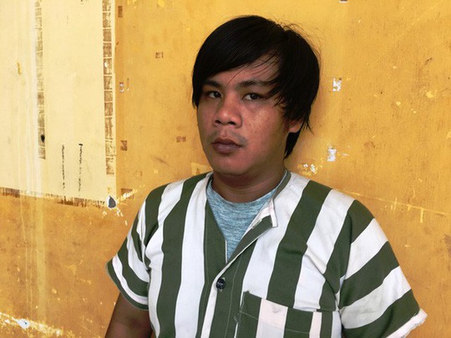 Nguyễn Thành Long tại trụ sở công an