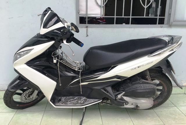 Xe máy trong vụ cướp