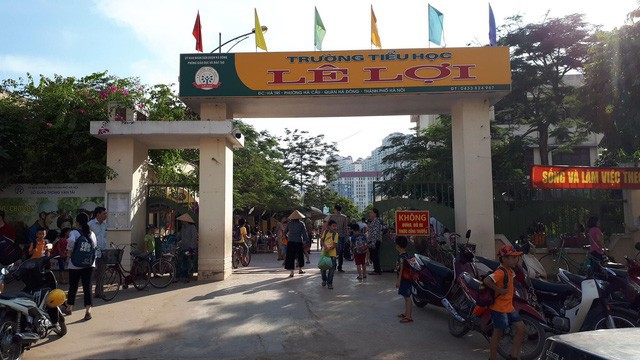 Trường tiểu học Lê Lợi, Hà Đông, Hà Nội.
