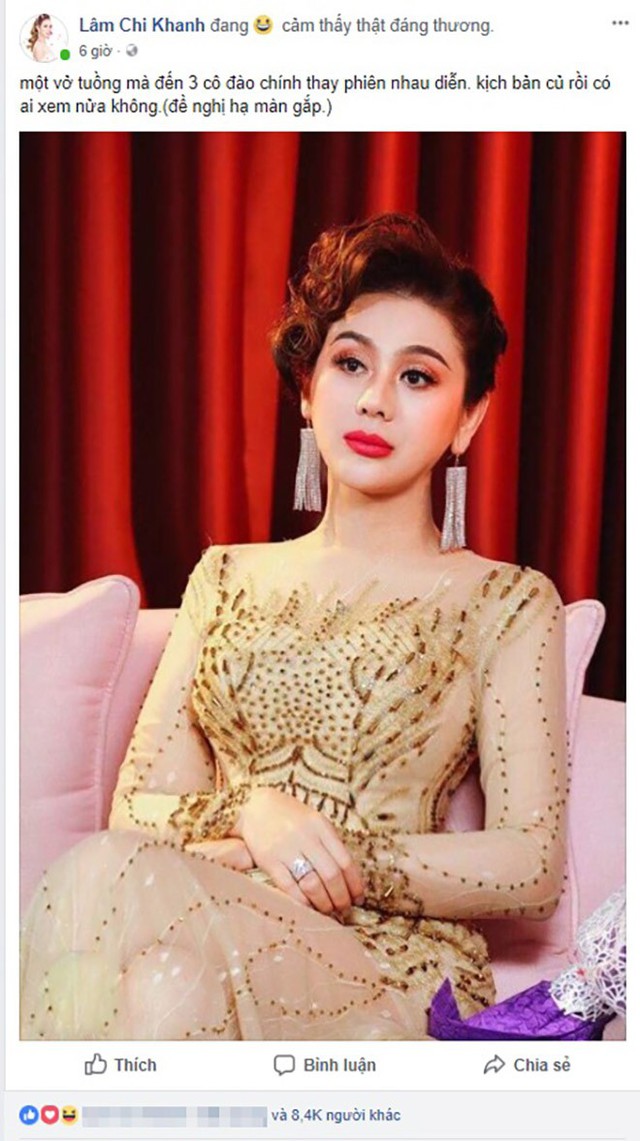 Chia sẻ gây chú ý của Lâm Khánh Chi khi showbiz có nhiều ồn ào về chuyện gạ tình.