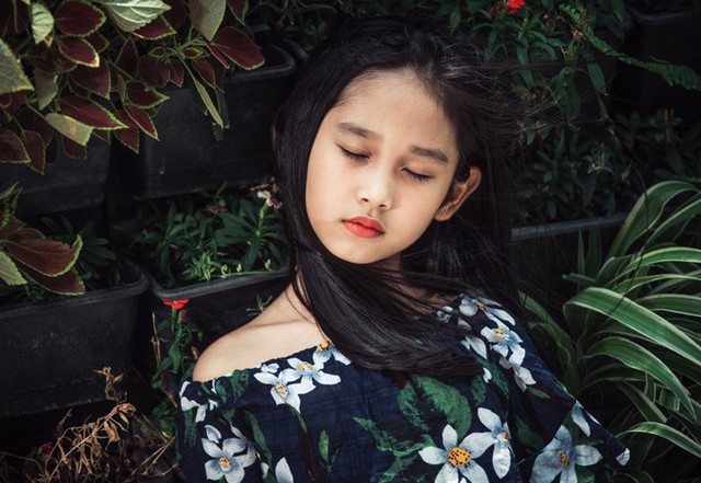 Con g&aacute;i Minh Tiệp được nhiều người khen c&agrave;ng lớn c&agrave;ng xinh đẹp, đ&aacute;ng y&ecirc;u.