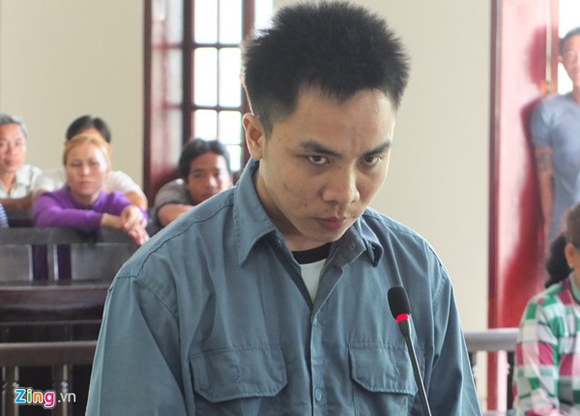 Bị cáo tại phiên toà. Ảnh: M.A.
