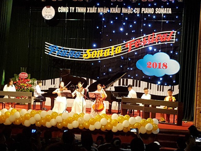 
Buổi hòa nhạc PIANO SONATA FESTIVAL mang lại nhiều cảm xúc cho thiếu nhi TP. Hải Phòng. Ảnh: T.Minh
