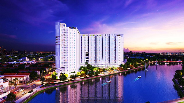 Marina Riverside cách trung tâm TP.HCM chỉ 15 phút đi xe máy