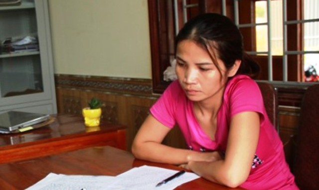 Hồ Thị Thu Hà. Ảnh: Công an cung cấp.