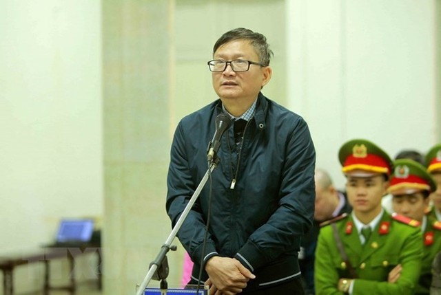 
Đinh Mạnh Thắng- em trai bị án Đinh La Thăng. Ảnh: TTXVN
