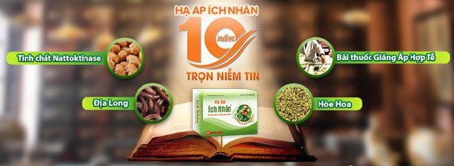 Những vị thuốc nức tiếng về hạ huyết áp được kết tinh thành TPBVSK Hạ áp Ích Nhân