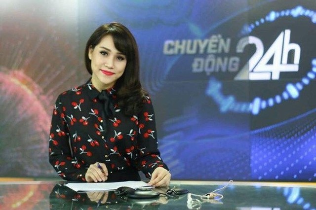 Trúc Mai thời còn làm ở VTV24.