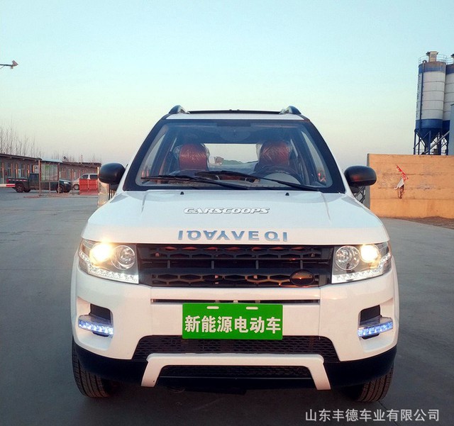 Mẫu xe nhái Range Rover. Ảnh: Carscoops