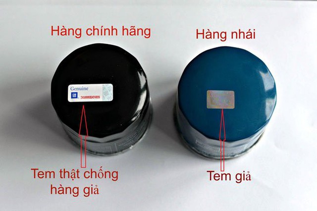 Cách phân biệt phụ tùng giả, phụ tùng thật