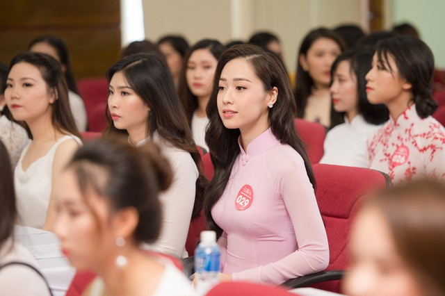 Hà My nhận nhiều sự chú ý khi tham gia cuộc thi Hoa hậu Việt Nam 2018.
