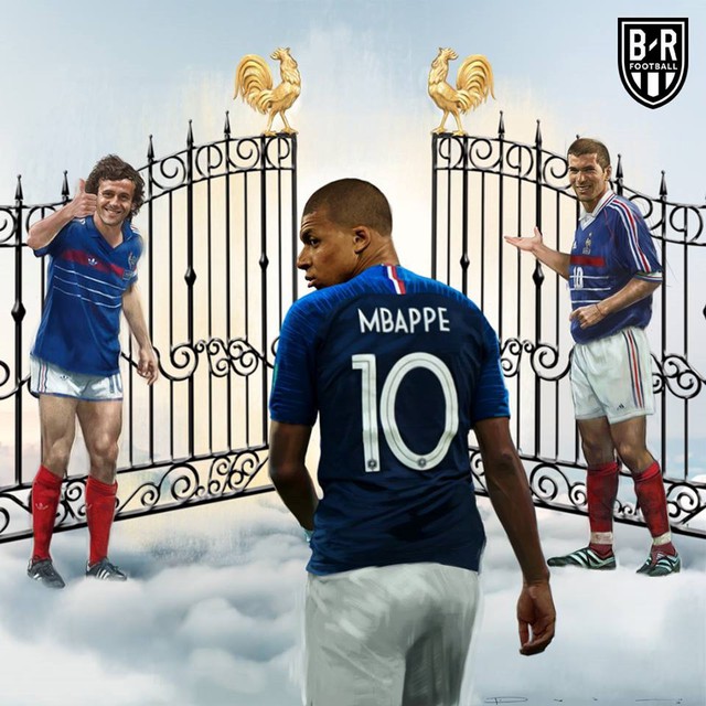 Đạt thành tích đáng nể, Mbappe chính thức đi vào lịch sử bóng đá Pháp. Ảnh: BR Football.