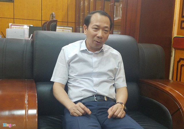 
Ông Trần Đức Quý khẳng định không có vùng cấm hay bao che trong quá trình kiếm tra, rà soát điểm thi THPT quốc gia 2018 của Hà Giang. Ảnh: Nguyễn Sương.
