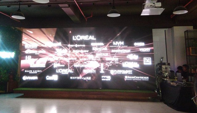 
Các thương hiệu thuộc tập đoàn Loreal được giới thiệu tại Hội thảo.
