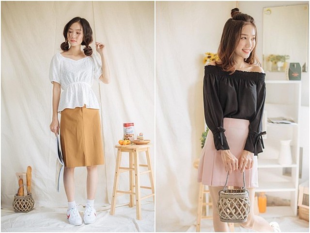 Hồng Tuyết lần đầu chụp lookbook do người bạn cùng trường đại học rủ rê. Sau đó cô còn có cơ hội tập catwalk khi tham gia diễn thời trang ở trường.