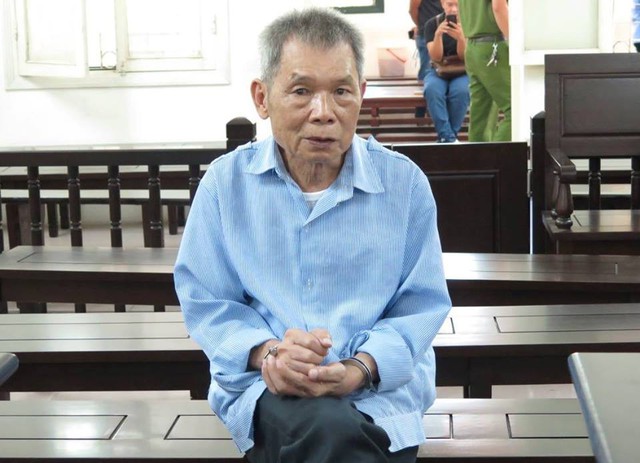 
Bị cáo Nguyễn Lâm Hợi tại tòa
