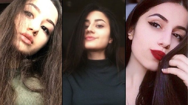 Ba cô con gái Kristina, 19 tuổi, Angelina, 18 tuổi, và Maria, 17 tuổi.