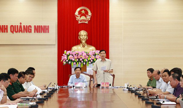 Ông Nguyễn Đức Long - Chủ tịch UBND tỉnh Quảng Ninh phát biểu trong phiên họp Chính phủ sáng 2/7. Ảnh: TL