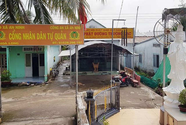 Hiện trường nơi xảy ra vụ phóng hoả