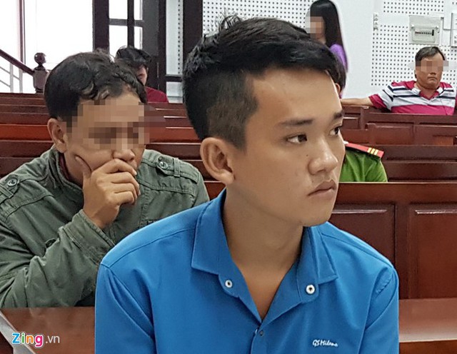 Phạm Công Nốp tại tòa. Ảnh: Việt Tường.