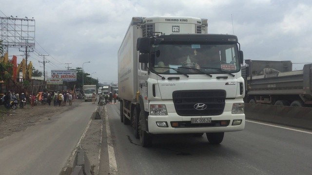 Hiện trường vụ tai nạn thương t&acirc;m