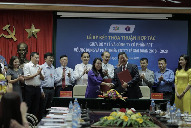 Bộ Y tế và FPT sẽ cùng phối hợp để xây dựng mô hình Chăm sóc sức khỏe thông minh, Bệnh viện thông minh, Quản trị y tế thông minh