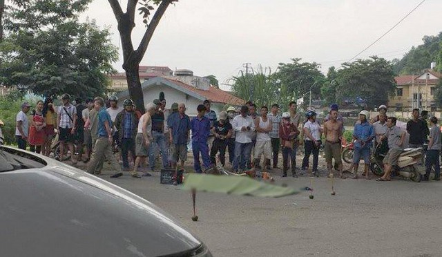 Hiện trường vụ tai nạn