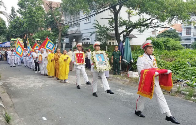 Lễ truy điệu Thiếu tá tình báo Nguyễn Văn Thương được tổ chức trang trọng