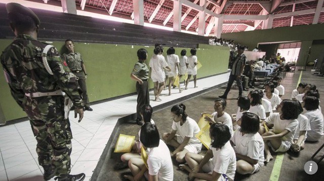 Quân đội Indonesia cho rằng kiểm tra trinh tiết là điều cần thiết đối với các ứng viên nữ.